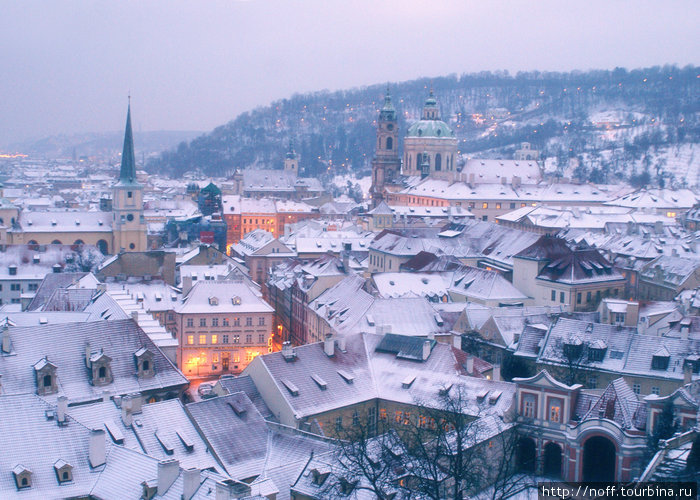 Пражская зима Прага, Чехия