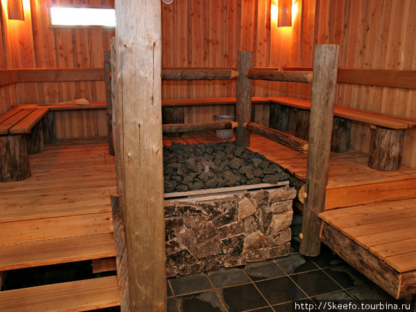 Та самая сауна, где финский дед устроил настоящий ад.
Фотография с сайта Holiday Club Оре, Швеция