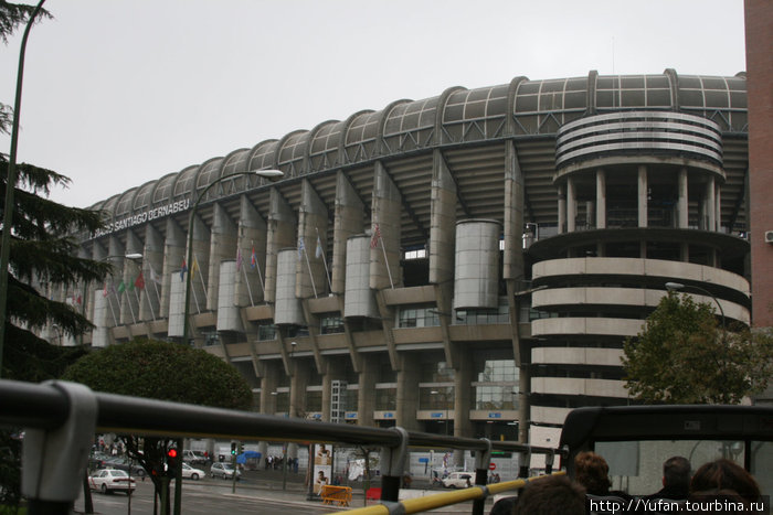 Стадион Сантьяго Бернабеу Мадрид, Испания