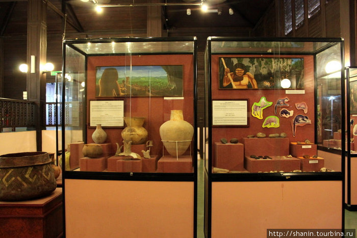 Музейные экспонаты Мири, Малайзия