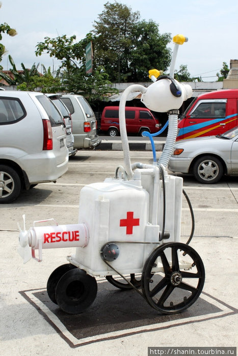 Робот-спасатель Джокьякарта, Индонезия