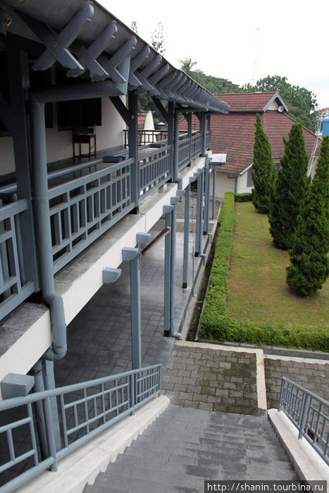 Вид со второго этажа Джокьякарта, Индонезия