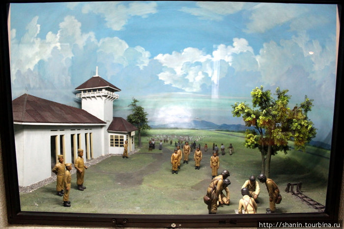 Диарама в музее Джокьякарта, Индонезия