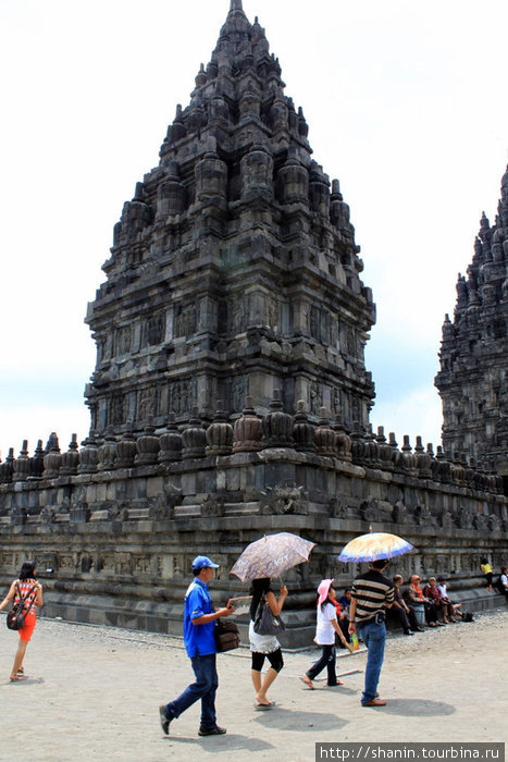Угол храма Джокьякарта, Индонезия