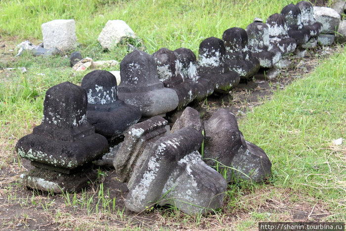 Элементы каменных скульптур Джокьякарта, Индонезия
