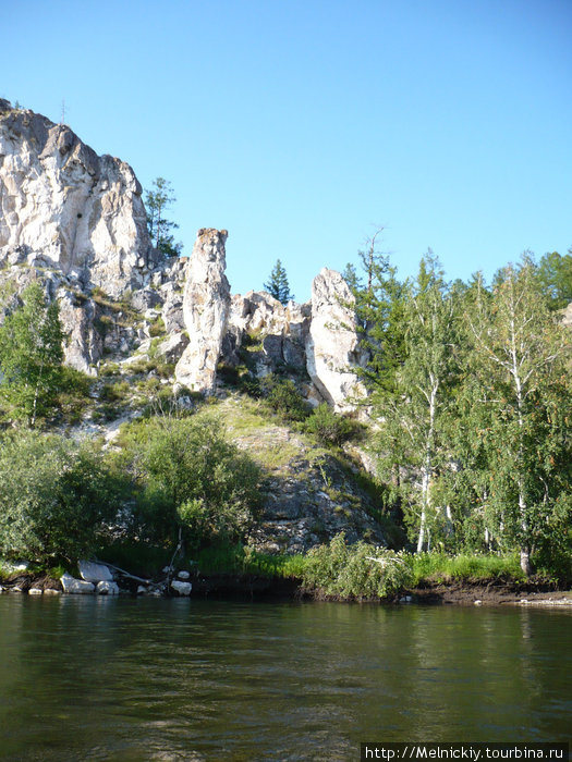 Хакассия, Сплав по реке Белый Июс Шира, Россия