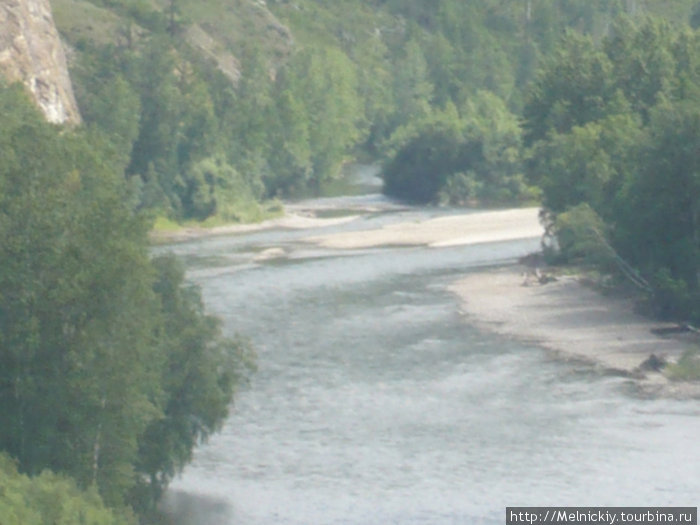 Река Белый Июс Шира, Россия