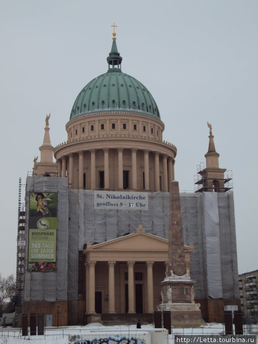 Церковь Св. Николая 1830-50 гг. Потсдам, Германия