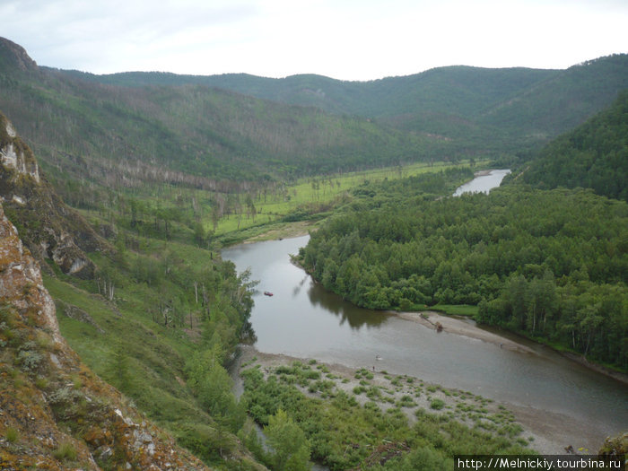Река Белый Июс Шира, Россия