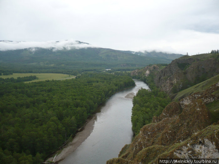 Река Белый Июс Шира, Россия