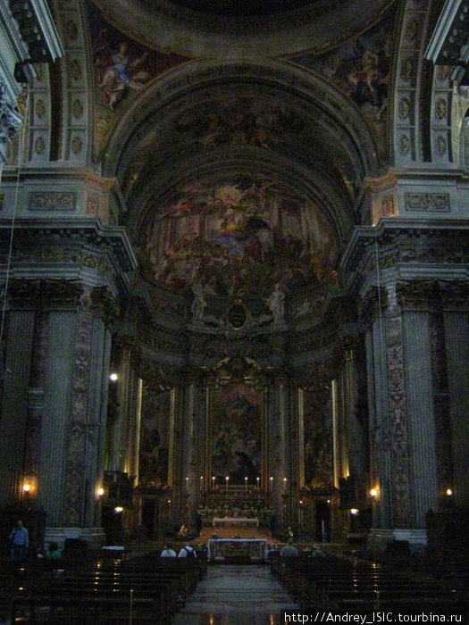 Церковь Сант-Иньяцио Рим, Италия