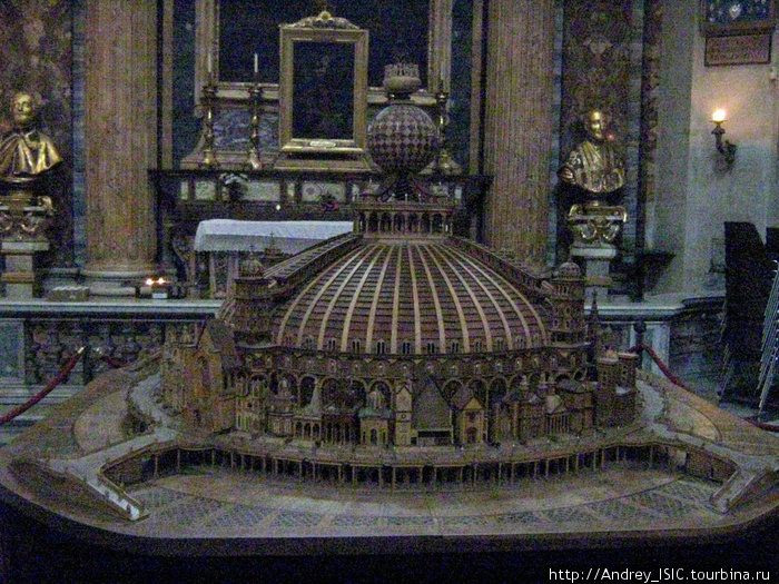 макет униатской церкви Рим, Италия