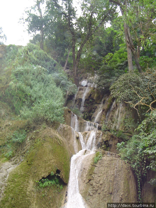 Водопад КунСи Провинция Луангпрабанг, Лаос