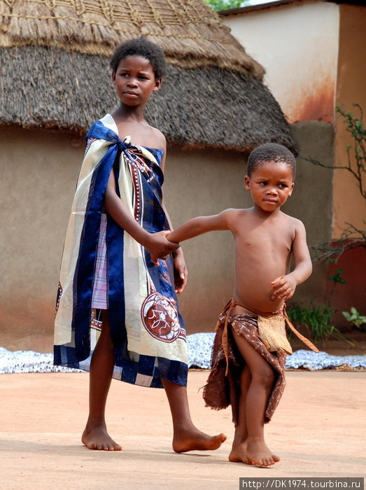 Дети по другую сторону земли Округ Хохо, Свазиленд