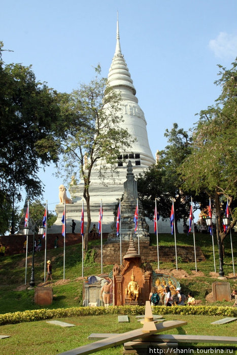 Ступа храма Пном Пномпень, Камбоджа