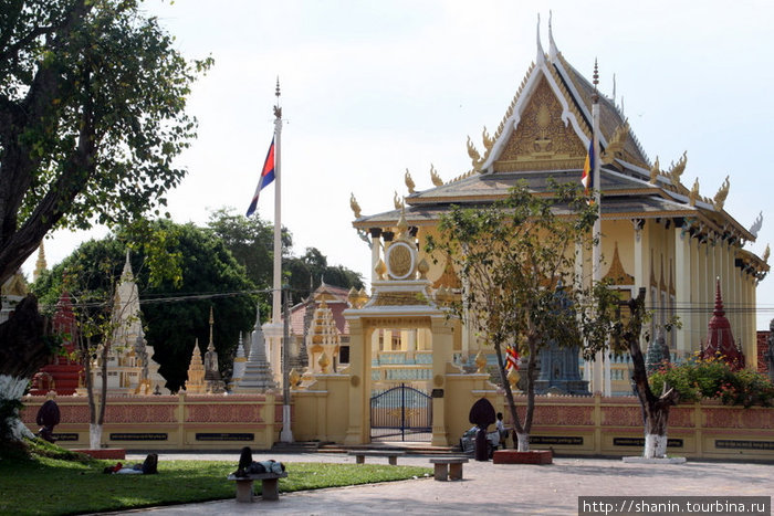 Буддистский храм Пномпень, Камбоджа