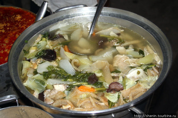 Суп с морепродуктами Камбоджа