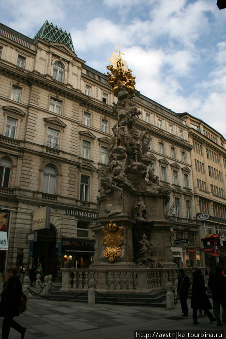 чумная колонна Вена, Австрия