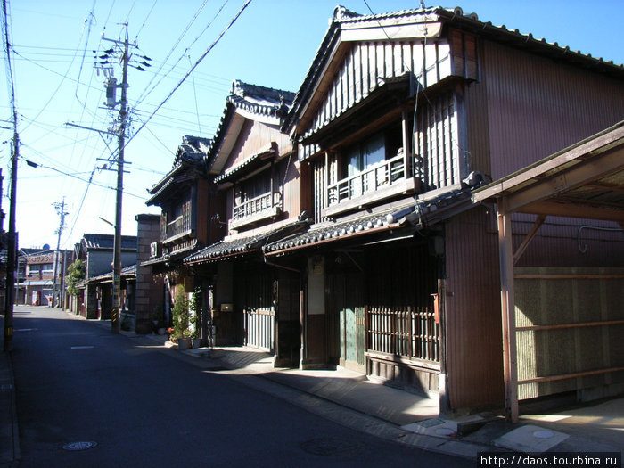 Кавасаки - старинный город в Исэ Исэ, Япония