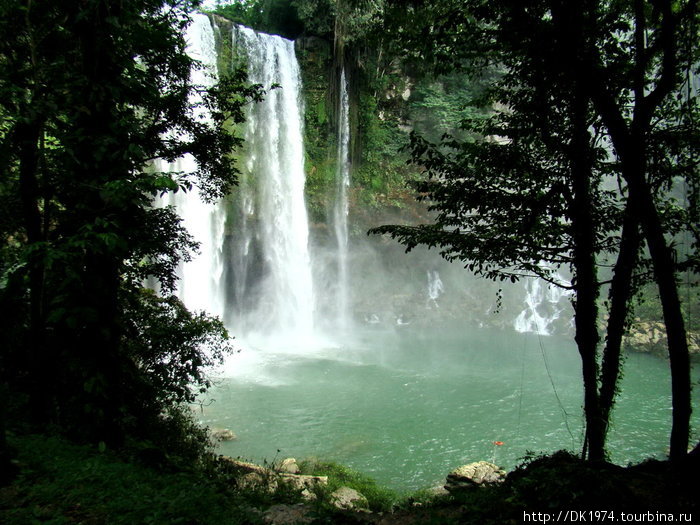 Водопад  Мисоль-Ха Мисоль-Ха водопад, Мексика