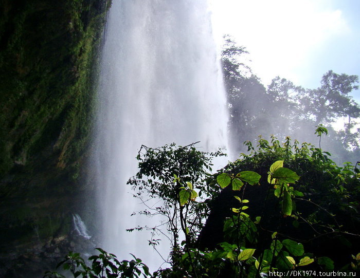 Водопад  Мисоль-Ха Мисоль-Ха водопад, Мексика