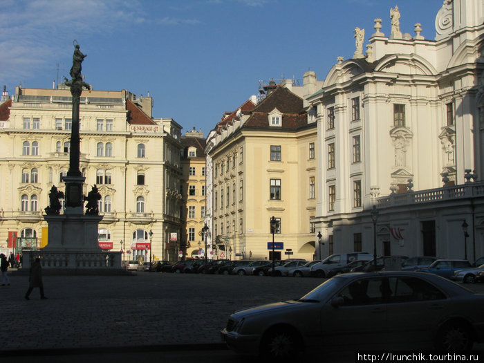 имперская Вена дарит площади за каждым поворотом Вена, Австрия