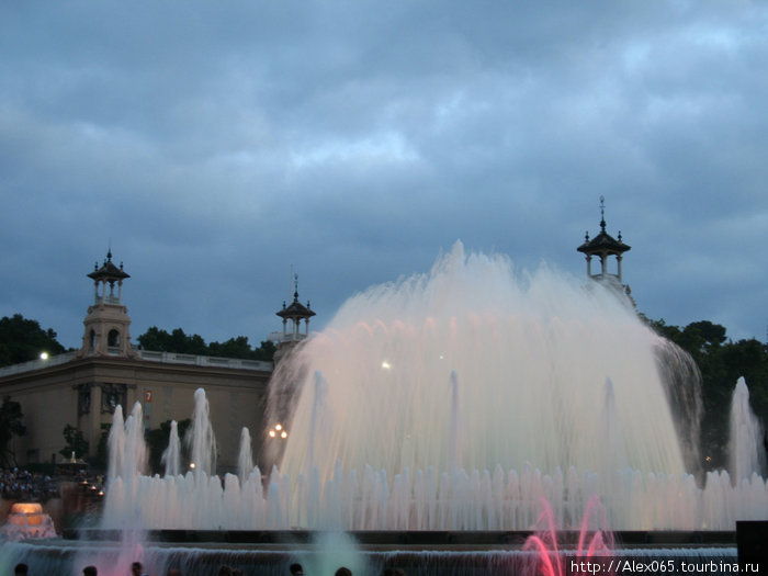 Магический фонтан. Барселона, Испания