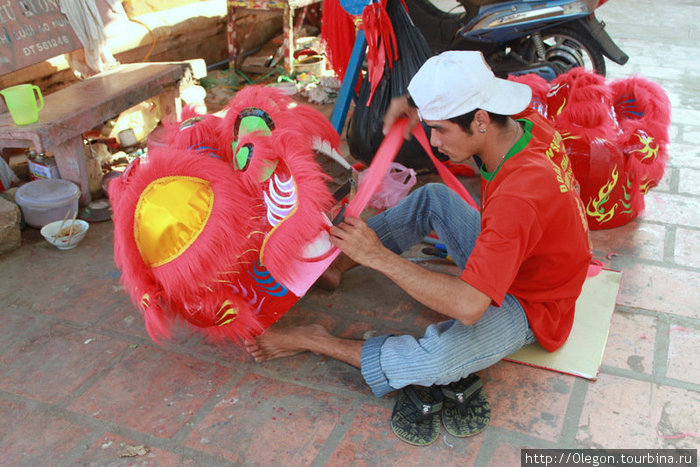 Подготовка к китайскуму новому году Вьетнам