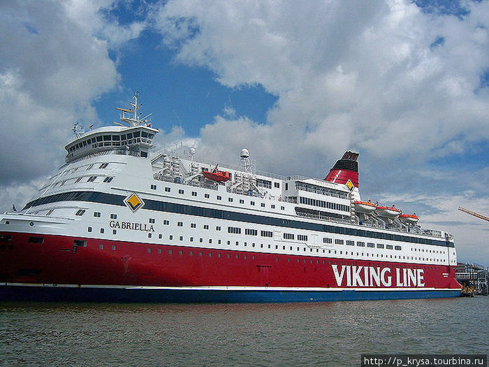 Знаменитый VIKING LINE Хельсинки, Финляндия