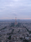 Эйфелева башня с башни Монпарнас