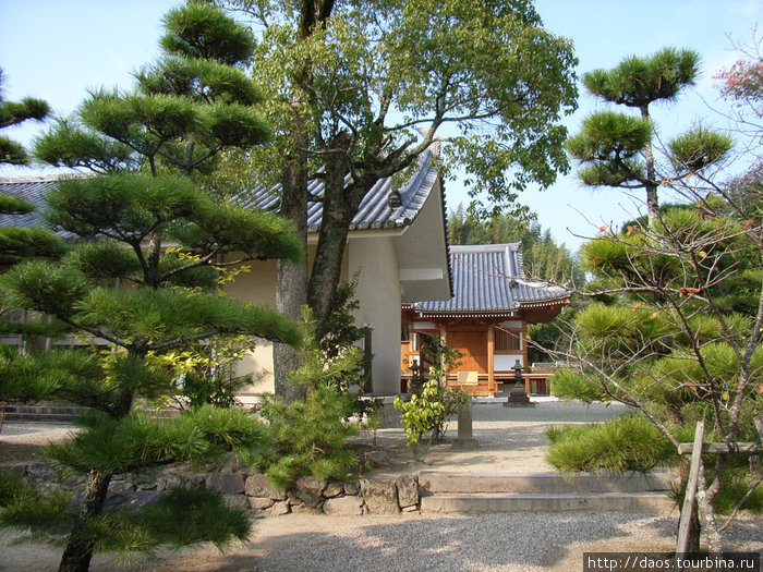 Храм Хориндзи - храм сына принца Сётоку Икома, Япония