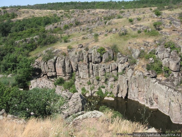 Петропавловский каньон. Братское, Украина