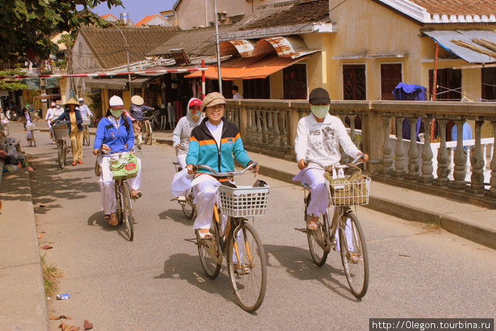 Вело- экологический транспорт Хойан, Вьетнам