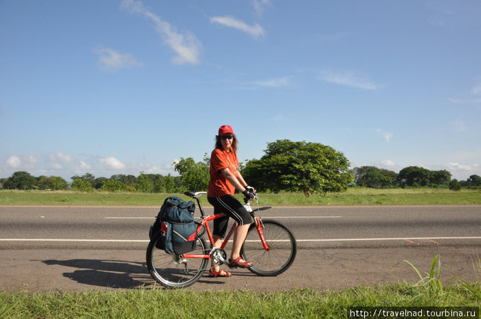 Из С.Боливар в Санту Елену через Упату на вело Гуайана-Сити, Венесуэла