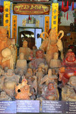 Деревяные изделия с изображением будды  праведных монахов