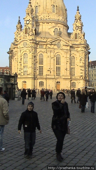 Самый знаменитый в Германии протестантский собор Девы Марии — Фрауэнкирхе! Прага, Чехия