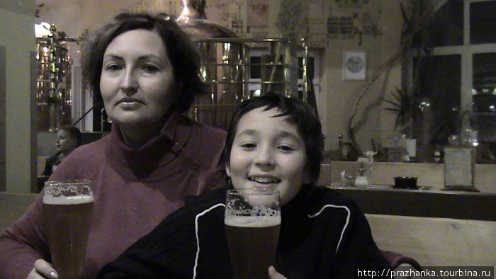 Вечером, после катаний можно и по пивку в местном пивоваре отличное пиво и настоящая чешская кухня! Гаррахов, Чехия