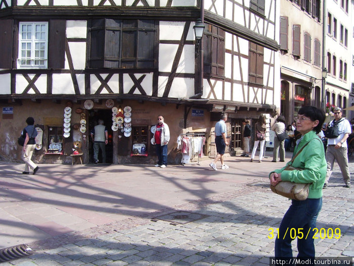 Пахверк — так называется архитектура этого типа. 15 век. Страсбург, Франция