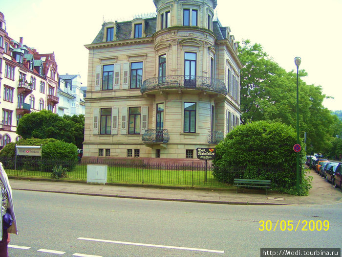 Архитектура 19 го века Баден-Баден, Германия