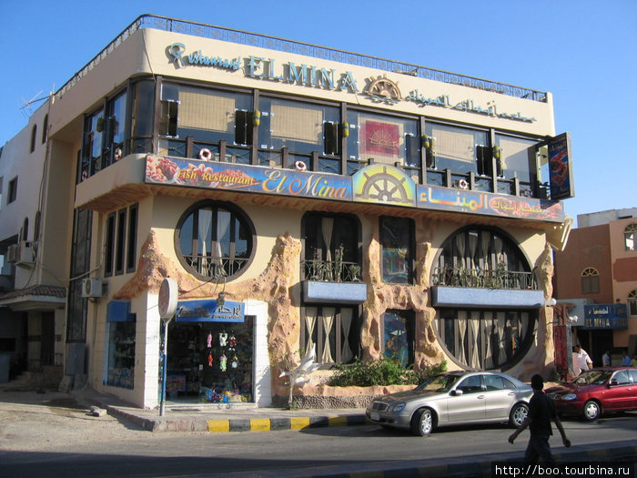 рыбный ресторанчик Хургада, Египет