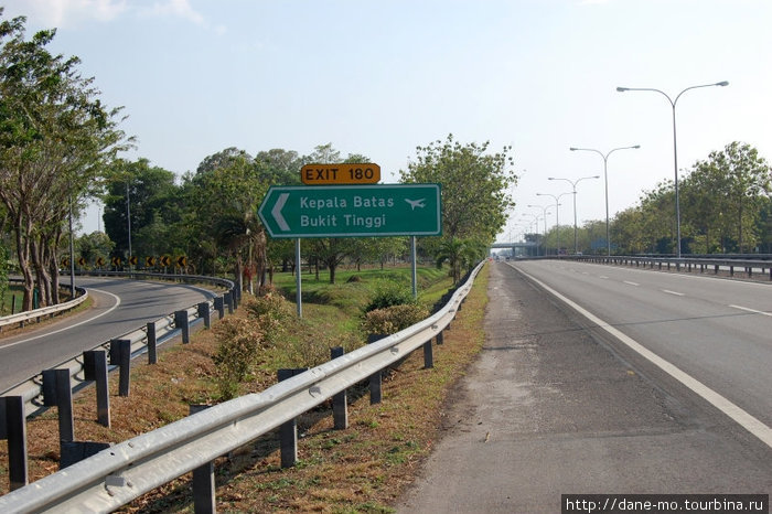 От тайской границы в Куала Лумпур Малайзия