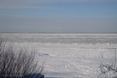Вот так выглядит Юрмальский пляж зимой. Летом тут явно больше посетителей :-)