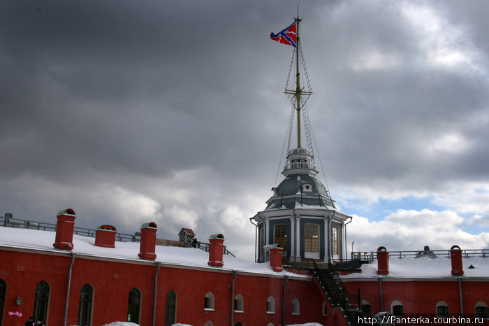 Петропавловка в погожий денек Санкт-Петербург, Россия