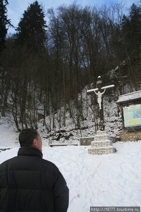 Зимние Карпаты в центре Европы. Яремче, Украина