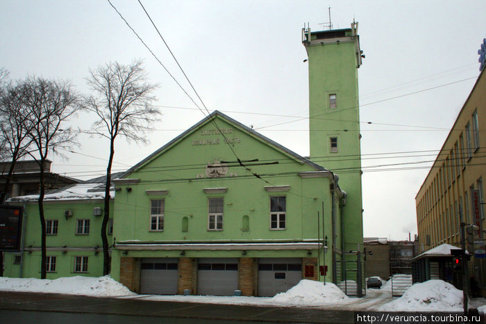 Заставская пожарная часть. Санкт-Петербург, Россия