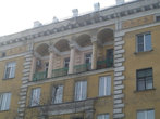 Колонны и балкончики