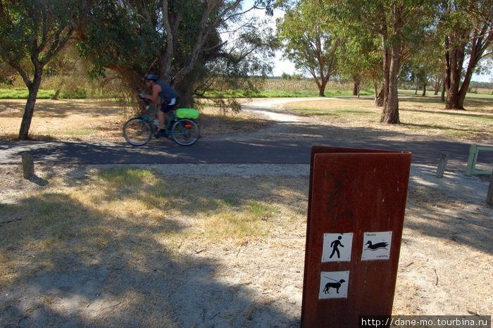 Ровные велодорожки превратят вашу велопрогулку в сплошное удовольствие Перт, Австралия