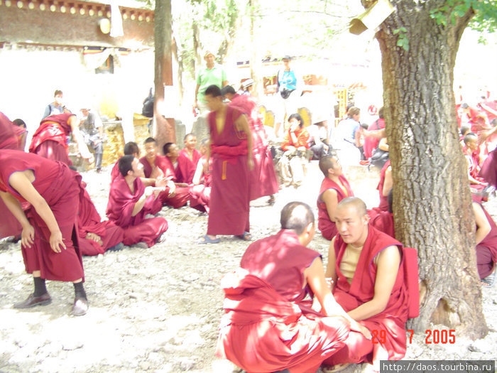 Философские бои в монастыре Сэра Лхаса, Китай