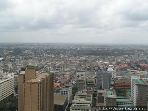 Плотная застройка Найроби, Кения
