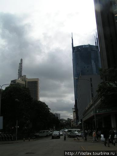 Среди небоскрёбов Найроби, Кения